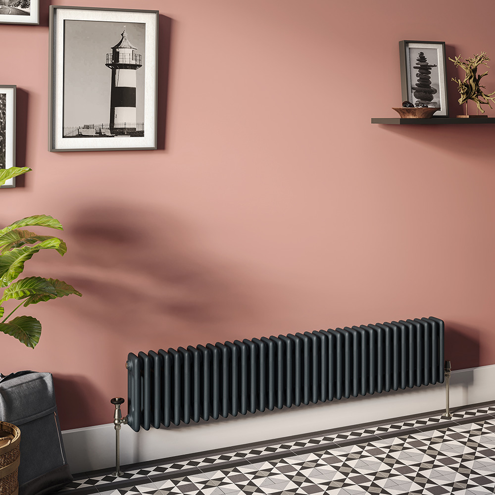 Горизонтальные радиаторы trio 33 anthracite